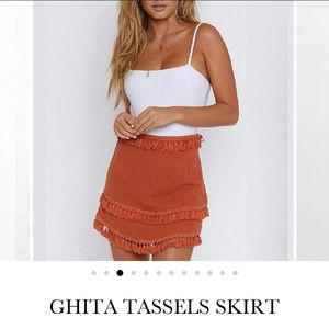 Tassel Skirt - New with tags